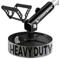 EVERSTRONG T Bar Row Attachment with V Bar Attachment Landmine Handle - 360 Swivel Landmine Attachment for Barbell for Full-Body Workout in Home Gym - Small Spaces - Deadlifts Squats Landmine Stand - style: 2" Base with V Grip
