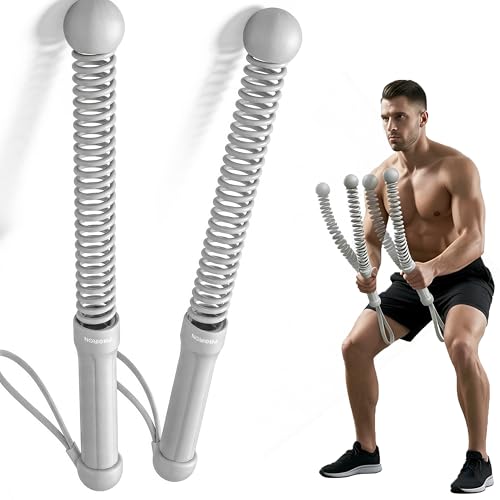 PROIRON Cordless Battle Rope Weighted Ropeless Battle Ropes for Home Gym Workout Exercise Rope for HIT Training Rope for Men & Women Grey - size: Grey