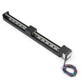 1PCS 250mm Effective Stroke Length Mini Linear Rail Guide Slide Actuator T6x1 Lead Screw with NEMA11 Stepper Motor for DIY CNC Router Parts X Y Z Linear (Size:250mm) - size: 250mm