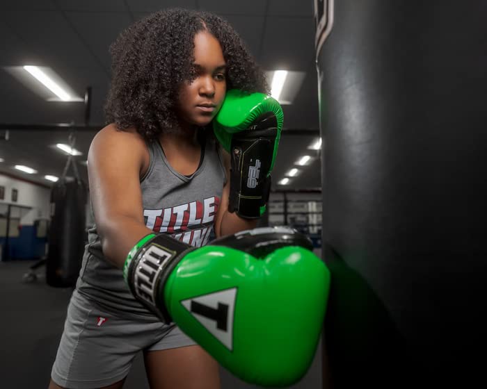 TITLE Boxing Gel Glory Super Bag Gloves 2.0 - Boxing Gloves, Punching Bag Gloves, Kickboxing Gloves, Punching Gloves, Heavy Bag Gloves, Boxing Gloves Men, Boxing Gloves Women, Boxing Equipment - color: Lime/Black, size: 16 oz