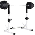 Adjustable Squat Rack Barbell Rack For Home Gym Max Load 550LBS | Bench Press Rack，Multi-Function Barbell Rack，Weight Lifting
