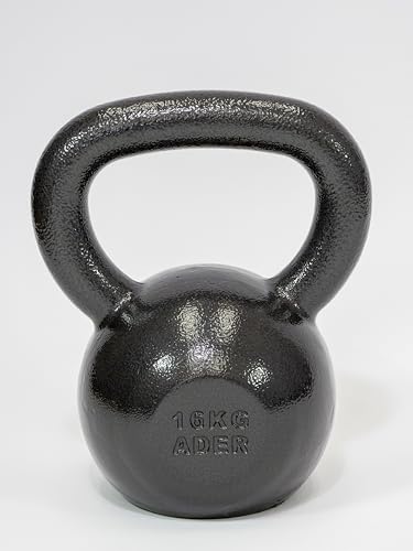 Ader Premier Cast Iron Kettlebell - Great for Kettlebell Exercises and Weight Training