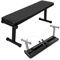 Flat Weight Bench, Foldable Flat Bench, Weight Training | for Multi-Purpose Sturdy Strength Training Workout Bench, Space-saving Bench Press Flat Exercise Bench, for Home Gym