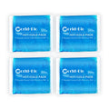 Reusable Gel Ice Packs (4 Pack) - Hot Cold Pack for Injuries, Pain Relief, Migraines - Gel Ice Pack Cold Compress for Back, Neck, Foot and Wrist - Flexible Cold Packs for Injuries - 5.1" x 6.5" - style: 5.1" x 6.5" 4 packs