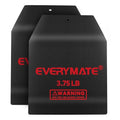 EVERYMATE Tactical Weighted Vest Plates – 3.75/5.75/8.75/14.5/19.75LB Pairs – Insert Weighted Vest Plates- Contoured Ergonomic Fit – WODs, Strength Training, Running, Weight Plates for Vest - color: 3.75LB*2, size: Curved
