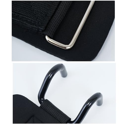 Anti Slip Fitness Lifting Hooks, Adjustable Grip Wristband, Functional Weightlifting Tool, Home Gym Accessory, Pull Up Training Tool with Comfortable Design, Lifting Hooks for Strength