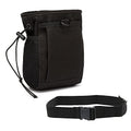 Rock Climbing Chalk Bag, goldhik Bouldering Chalk Bags with Quick-Clip Belt and 3 Pockets, Great Equipment for Rock Climbing, Gym Training, Gymnastics, Weightlifting