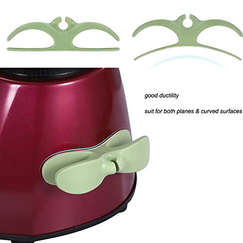SisBroo Cord Organizer for Appliances, 4PCS Kitchen Appliance Cord Winder Cable Organizer, Cord Holder Cord Wrapper for Appliances Stick on Pressure Cooker, Mixer, Blender, Coffee Maker, Air Fryer - color: green*2+pink*2