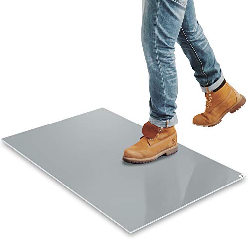 SATECH Sticky/Tacky/Adhesive Mat 18" x 36" Grey (Case of 4 Mats,30 Sheets Each) for Cleanroom Laboratory Hospital Construction Pets - color: Grey, size: 18" x 36"