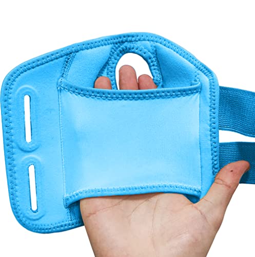 NuCamper Wrist Brace Carpal Tunnel Right Left Hand for Men Women, Night Wrist Sleep Supports Splints Arm Stabilizer with Compression Sleeve Adjustable Straps,for Tendonitis Arthritis Pain Relief (Right Hand-Blue, Small/Medium (Pack of 1)) - size: Small/Me