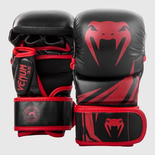 Venum Challenger 3.0 Sparring Gloves - color: Black/Red, size: Medium