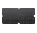 Mytee Products 4 Pcs Ground Protection Mats - Black, 3' x 8', Heavy Equipment Mats w/ 6 Pcs Single Connectors - color: Black, size: 4 - Pack
