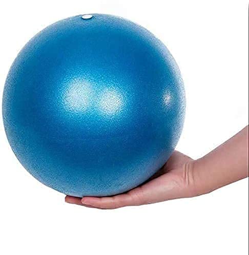 Fsadwnn Exercise Ball Small,Pilates Ball 9 Inch Core Ball,Small Exercise Ball with Pump,Barre,Mini Bender, Pilates, Yoga, Workout, Bender, Core Training and Physical Therapy