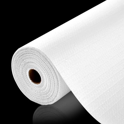 Drawer and Shelf Liner, Non-Slip Kitchen Cabinet Liners Non-Adhesive Thick Strong Grip Waterproof Washable Mats Protect Dresser Shelves Cupboard Bathroom Cabinets, White, 10 in X 20 FT - color: White, size: 10"W x 236"L