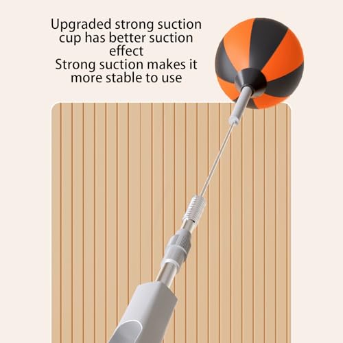 Punching Bag with Stand, Boxing Speed Trainer, Height Adjustable Stable Reaction Exerciser with Spring Base for Martial Arts Fitness Workouts Stress - size: 110-130cm