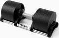SQUATZ Adjustable Dumbbells with Quick Weight Change, Space-Saving Dumbbell Set with Anti‑Slip Handle, Secure Locking System, Heavy‑Duty Plates & Base for Home Workout and Strength Training - size: 70 LB - Single