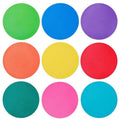 Spot Markers 4 Inch 9 Inch Non Slip Rubber Floor Markers Flat Field Cones Poly Dots for Classroom Dance Sports Soccer Basketball Speed Agility Training - style: 9inch 9pcs