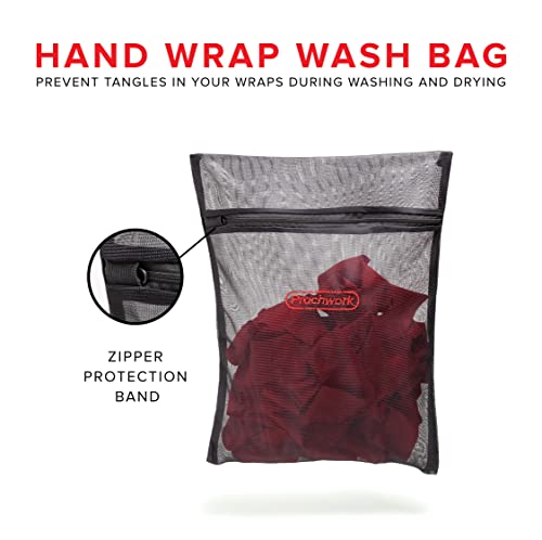 Portable Hand Wrap Roller v2.0 & Laundry Mesh Bag for Boxing, MMA, Muay Thai Wraps