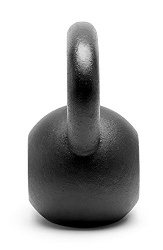 Powder Coated Solid Cast Iron Kettlebell Weights Set 5lb to 45lb Various Combination - color: P-Black(35+35)lb