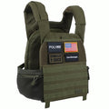 Polyfit Fortify Weighted Vest - Workout Vest for Men & Women - color: Green