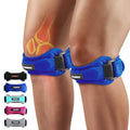CAMBIVO 2 Pack Patella Tendon Knee Straps, Knee Brace for Women & Men with Extra Straps, Patella Bands for Pain Relief, Osgood Schlatter, Jumper’s Knee, Tendonitis, Running, Basketball, Volleyball - color: Royal Blue