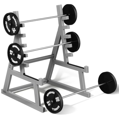 TOYANDONA Mini Fitness Model Squat Rack Pen Holder with Barbell Display Stand for Dollhouse Gym Desk Decor 6.29X4.72X3.93Inch Miniature Dollhouse Accessory