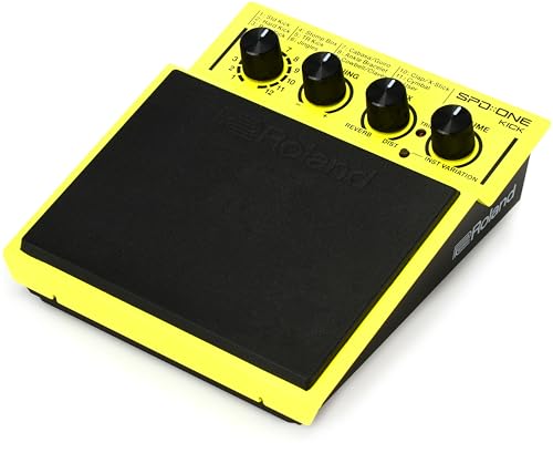 Roland Percussion Electronic Drum Pad, Kick (SPD-1K), Yellow - style: Kick