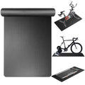 Treadmill Mat Compatible with Peloton Bike, 6mm Thick Exercise Bike Mat for Treadmill and Row Protect Hardwood Floor Carpet - size: 60"L x 30"W x 0.2"Th