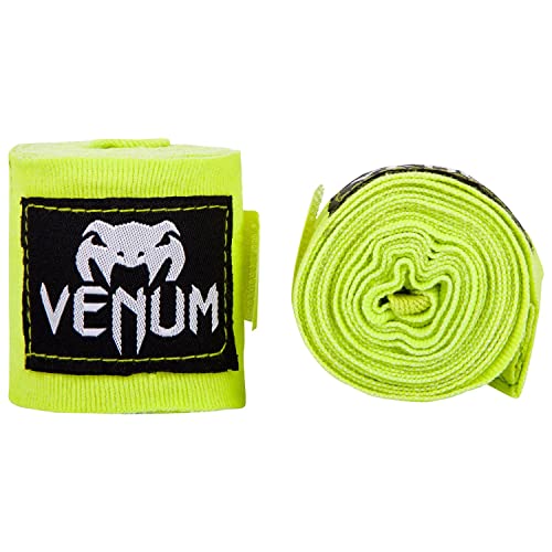 Venum Kontact Boxing Hand Wraps Neon Yellow, 180 in