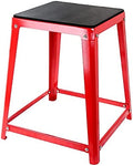 Plyometric Platform Box, Plyometric Box Jump Set For Home Gym Training, Conditioning, Strength Training - color: 30'' Red