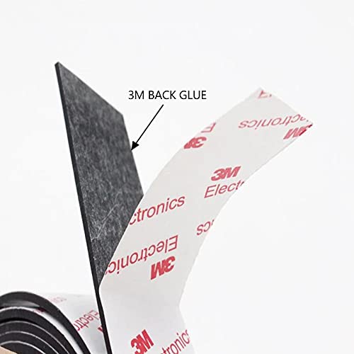 2 pcs Anti-Slip Pads Silicone Rubber Plastic Pads 150x300mm 3M Self-Stick Adhesive Non Slip Mats for Furniture Fixator Protector Mat (6x12inch)