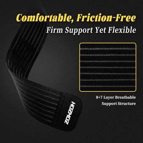 HOZMOZ Weight Lifting Gloves with Wrist Support, Gym Workout Gloves for Men Women, Full Palm 6mm Padded & Grip, Exercise Wrist Wraps for Weightlifting, Fitness, Strength Training - size: Medium