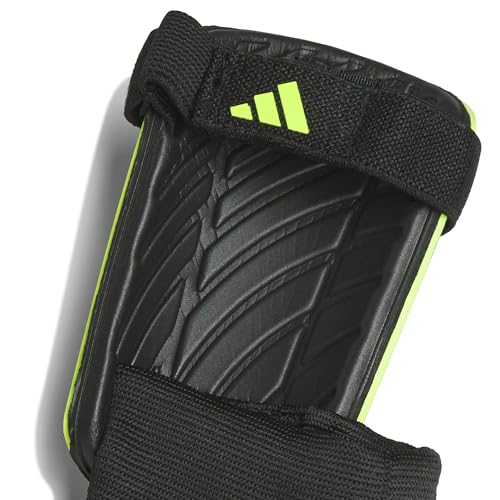 adidas Kids' Tiro Match Soccer Shin Guards - color: Lucid Lemon/Black, size: Large