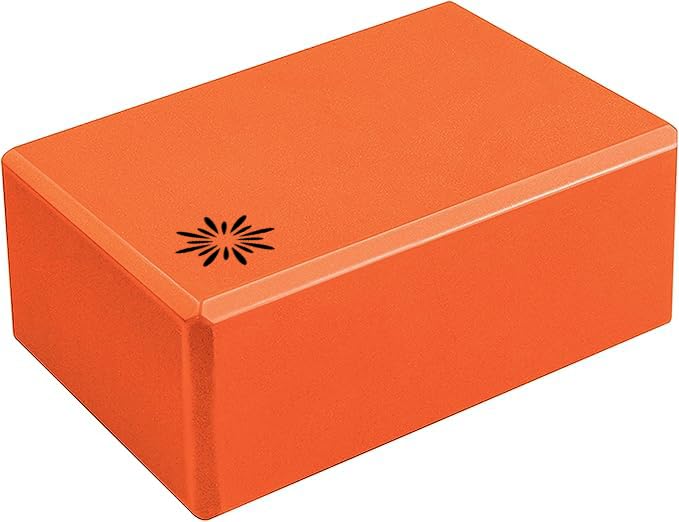 Bulk 4 in Foam Yoga Blocks, 10 Pack - color: Orange