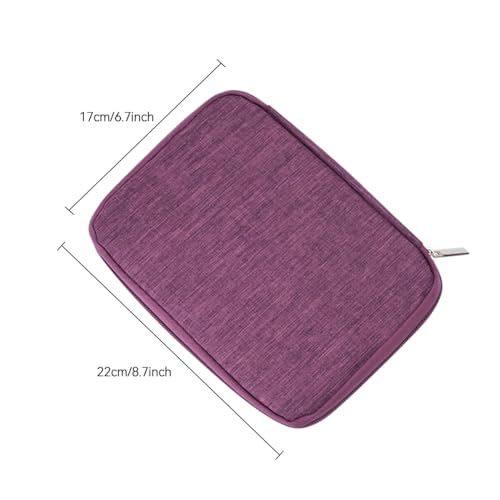 Watch Band Organizer, Watch Band Storage Case, Waterproof Smart Watch Band Organiser Case, Travel Organiser Bag for Watch Bands for Bands and Accessories,Watch Band Pin,Cable,Earphones (Purple) - color: Purple