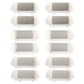 12pcs Replacement Coarse Roller Head for Electric Callus Remover, Foot File Pedicure Tools Refill Rollers for Feet Callus Shaver Pedicure Kit (12 Pack Different Coarse) - style: 12pcs Different Coarse