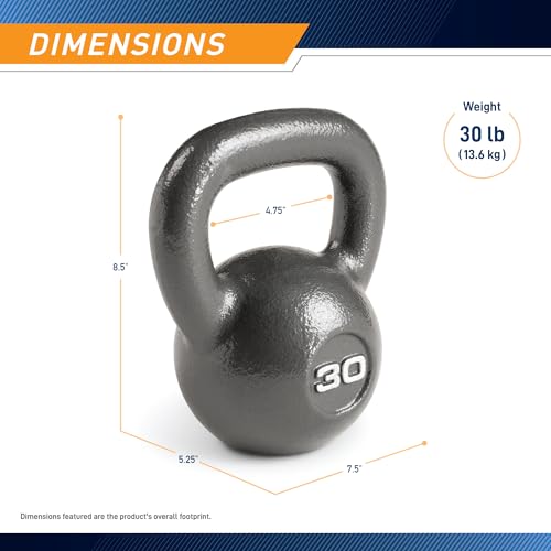 Marcy Hammertone Kettle Bells - 10 to 55 lbs. HKB Workout Weights - style: 30 lb