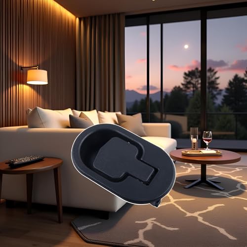 1PC Black Recliner Replacement Part Sofa Chair Couch Release Lever Pull Handle Replacement Recliner Handle ABS Plastic Fits Both A 6mm and 3mm Cable Replacement Parts