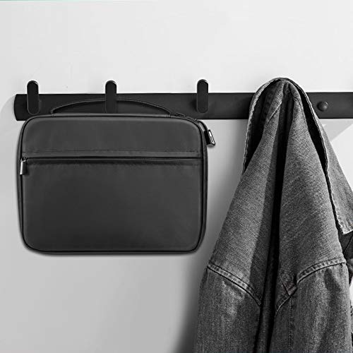 Fintie Watch Band Storage Bag Organizer, Travel Replacement Wrist Straps Carrying Case Pouch for Smartwatch Bands, Pin, Cable, Cases Accessories, Black