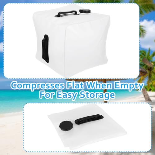 2 Pack 25LB PVC Beach Umbrella Weight Sand Bags,Clear Heavy Duty Summer Canopy Tent Sandbag with Adjustable Custom Straps,Fillable Anchor Bags for Patio Umbrellas Sand Anchor Bags