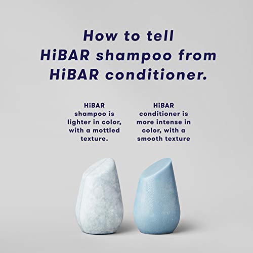 HiBAR - Conditioner Bar Sampler - Maintain, Moisturize & Volumize Conditioner Bars - Travel-Friendly - Salon-Quality Ingredients - Soap, Paraben, Plastic & Sulfate-Free - Color Safe -3 Mini Solid Bars - style: Sampler - All hair types