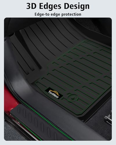 Floor Mats Custom Fit for Chevy Trailblazer AWD 2021-2025 2026 Trunk Mat with Backrest Mat All Weather TPE Cargo Liner Full Set for Chevrolet Trailblazer Accessories,Black (Upper Cargo Floor Mat - size: For Chevy Trailblazer AWD 2021-2026