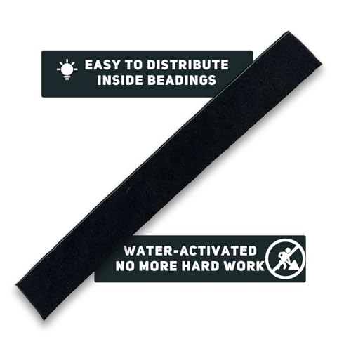 5FT Water Activated Flood Barriers for Home Door, Sandless Sand Bags for Anti Flood Control | Alternative Sandbag for Rain Protection, Absorbent Prevention for Garage & Basement (2-Pack) - size: 5FT(2-PACK)