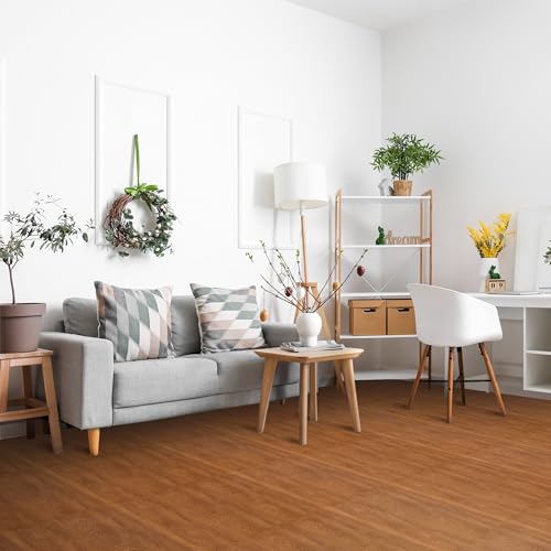 Sorbus 144 Sq. Ft. Wood Grain Floor Tiles Foam Mat EVA Interlocking Mats Tile 3/8-Inch Thick Flooring Wood Puzzle Exercise Mats w/Borders - Home Playroom Basement, Apartment, Trade Show, Baby, Dance - color: Pine, size: 36 Pack