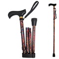 PCP Folding Canes - color: Paisley (Derby Handle)