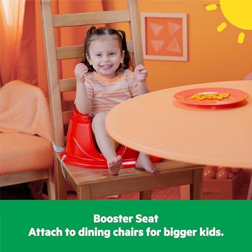 Bright Starts 3-in-1 SuperSeat Playful Paradise, Baby Activity Seat with Toys, Snacking Tray, Booster Seat, BPA Free Tray, Unisex, 6 Months + - color: Playful Paradise