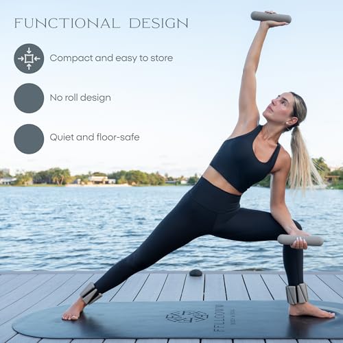 Dumbbell - Hand Weights for Exercise, Muscle Toning, Muscle Toning, Strength Building & Full Body Workout - color: TAUPE, style: 2.2 lb