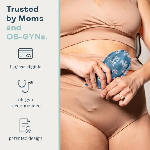 Nyssa Uterine Ice & Heat Pack – Reusable Hot & Cold Therapy for Period, Postpartum, and Endometriosis Relief - Soft, Flexible Gel Pack