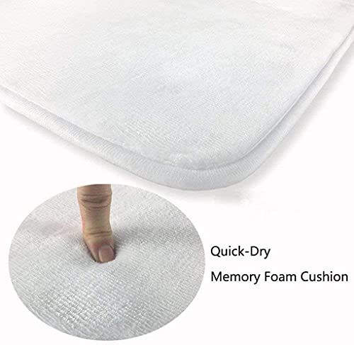 Joelmat Watch Your Step Entrance Non-Slip Indoor Rubber Door Mats for Front Door/Bathroom/Garden/Kitchen/Bedroom 31" x 20" - size: 20x31 Inch