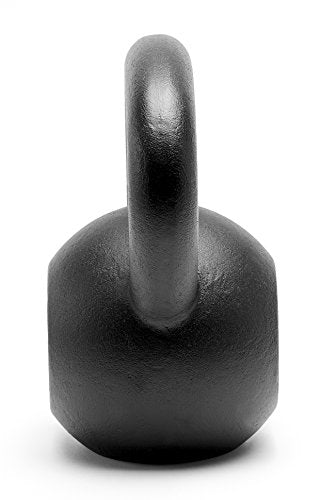 Powder Coated Solid Cast Iron Kettlebell Weights Set 5lb to 45lb Various Combination - color: O-Black(30+30)lb